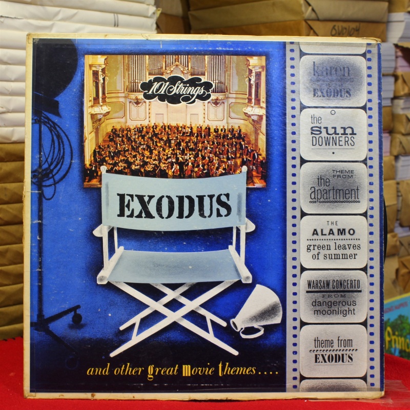101 Strings Exodus And Other Great Movie Themes SF-13500 Vinyl Vinyl 59-045