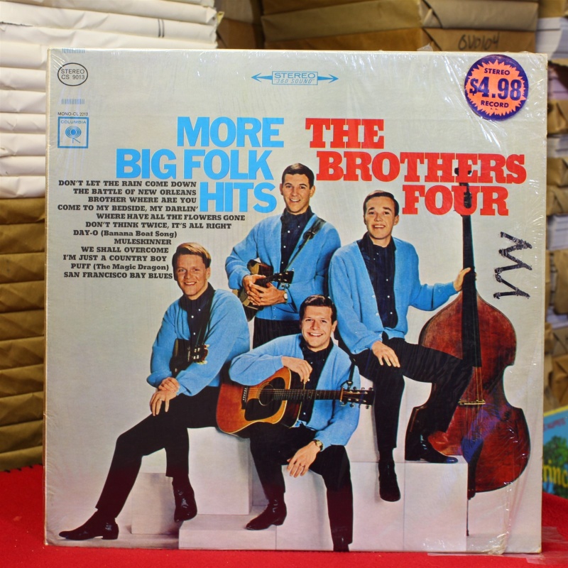 The Brothers Four More Big Folk Hits CS 9013 Vinyl Vinyl 59-051