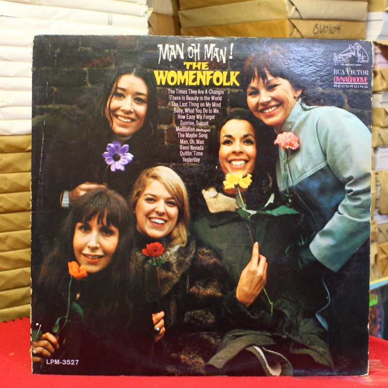 The Womenfolk Man Oh Man! LPM-3527 Vinyl Vinyl 59-058