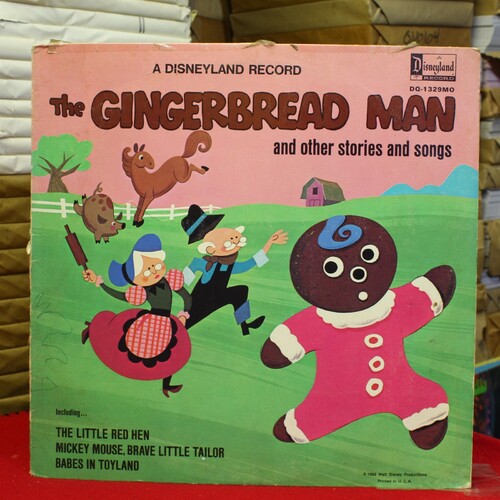 Unknown Artist The Gingerbread Man And Other Stories And Songs DQ-1329MO Vinyl V