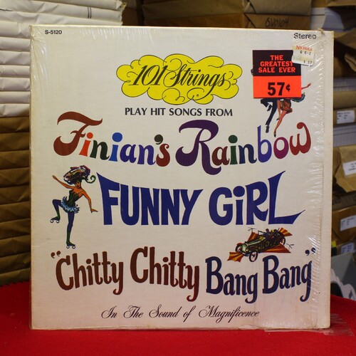 101 Strings 101 Strings Play Hit Songs From Finians Rainbow, Funny Girl, Chitty