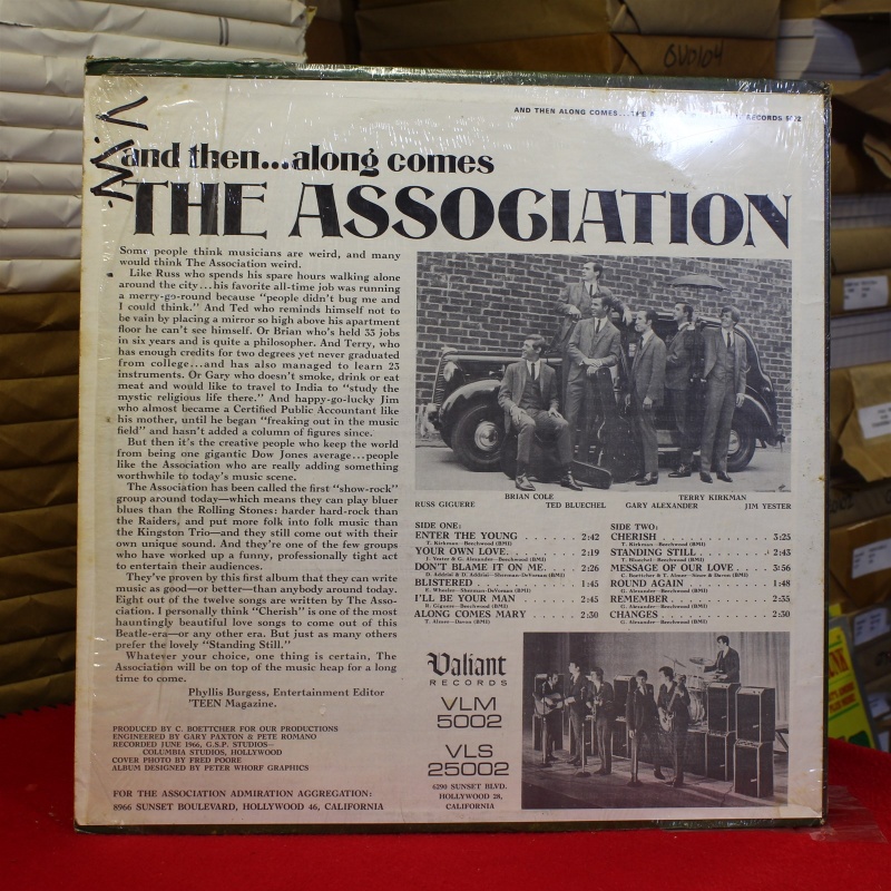 The Association And Then...Along Comes The Association VLS 25002 Vinyl Vinyl 59-