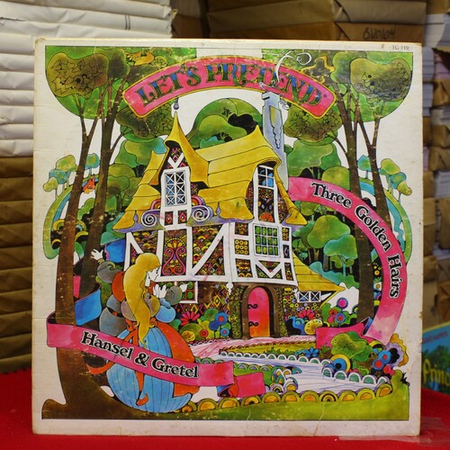 Lets Pretend Hansel And Gretel / Three Golden Hairs TG 119 Vinyl Vinyl 59-079