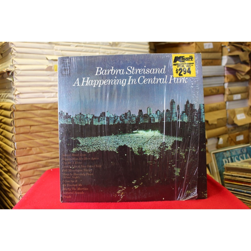 Barbra Streisand A Happening In Central Park CS 9710 Vinyl Vinyl 60-001