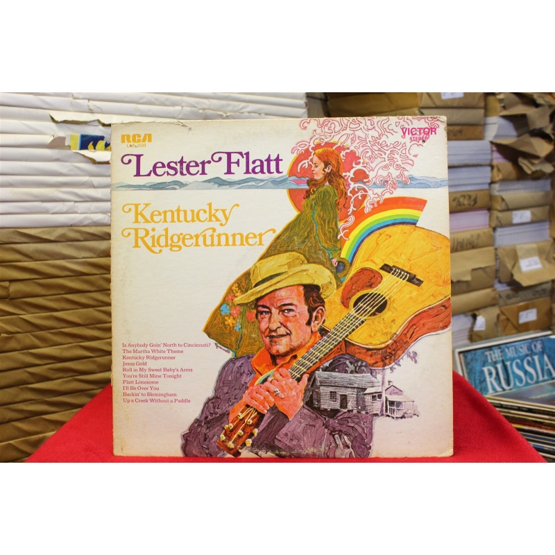 Lester Flatt Kentucky Ridgerunner LSP-4633 Vinyl Vinyl 60-010
