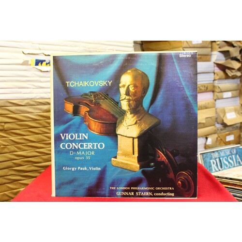 Pyotr Ilyich Tchaikovsky; György Pauk; The London Philharmonic Orchestra; Gunnar