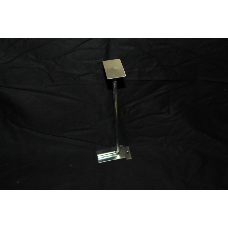 Lot of 79 Super Heavy Duty 10" Slatwall Faceout Scanning Hook w/ Label Holder #7