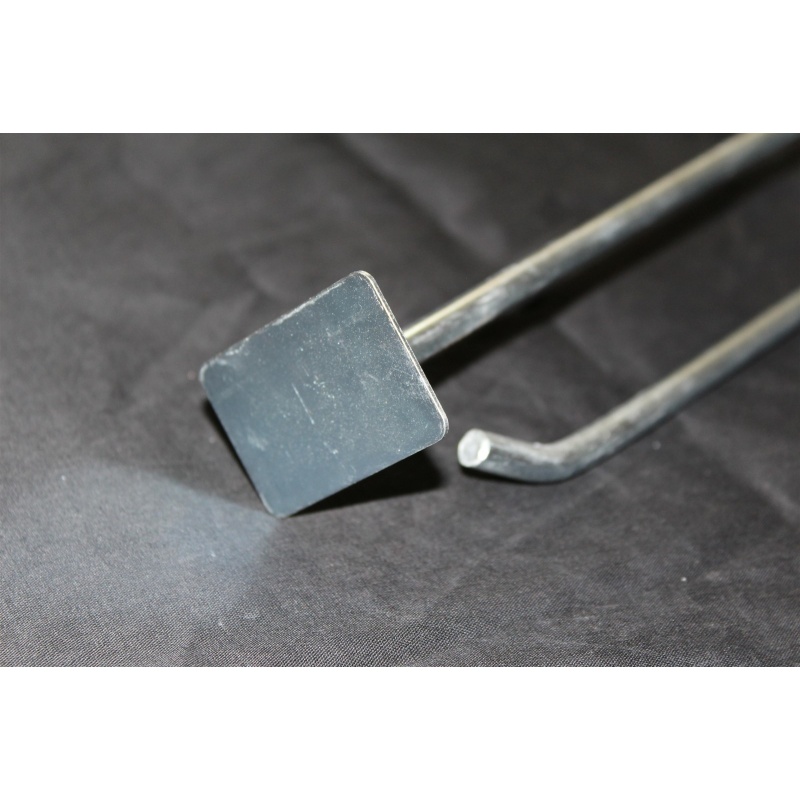 Lot of 52 Super Heavy Duty 11" Saddle Mount Scanning Hook With Label Holder #14