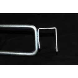 Lot of 52 Super Heavy Duty 11" Saddle Mount Scanning Hook With Label Holder #14