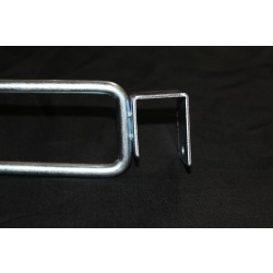 Lot of 52 Super Heavy Duty 11" Saddle Mount Scanning Hook With Label Holder #14