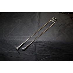 Lot of 28 Super Heavy Duty 14" Saddle Mount Scanning Hook With Label Holder #17