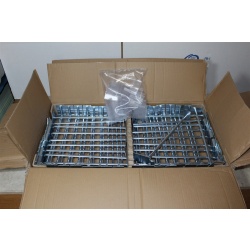 50 Heavy Duty (12" x 0.352" Dia.) Slatwall Faceout Scanning Hook / Label Holder