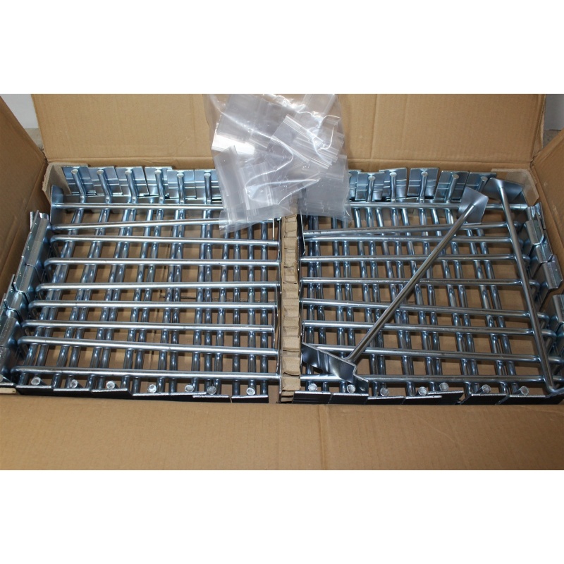 50 Heavy Duty (12" x 0.352" Dia.) Slatwall Faceout Scanning Hook / Label Holder