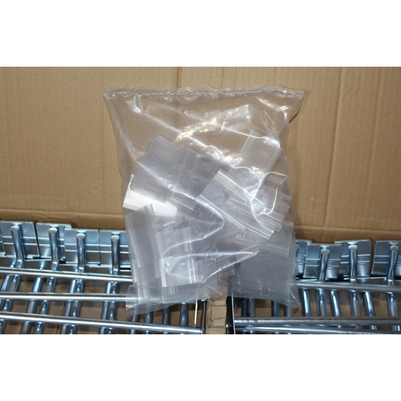 50 Heavy Duty (12" x 0.352" Dia.) Slatwall Faceout Scanning Hook / Label Holder