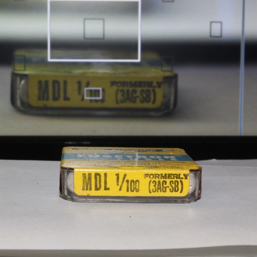 BUSSMANN MDL 1/100 AMP 250V .01A SLOW BLOWING DUAL ELEMENT COPPER CORE - 5 FUSES