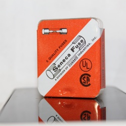 SENECA F 1-1/4 AMP 250V 1.25A GLASS FUSES - PACK OF 5