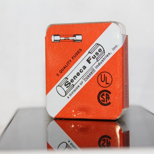 SENECA F 1-1/4 AMP 250V 1.25A GLASS FUSES - PACK OF 5