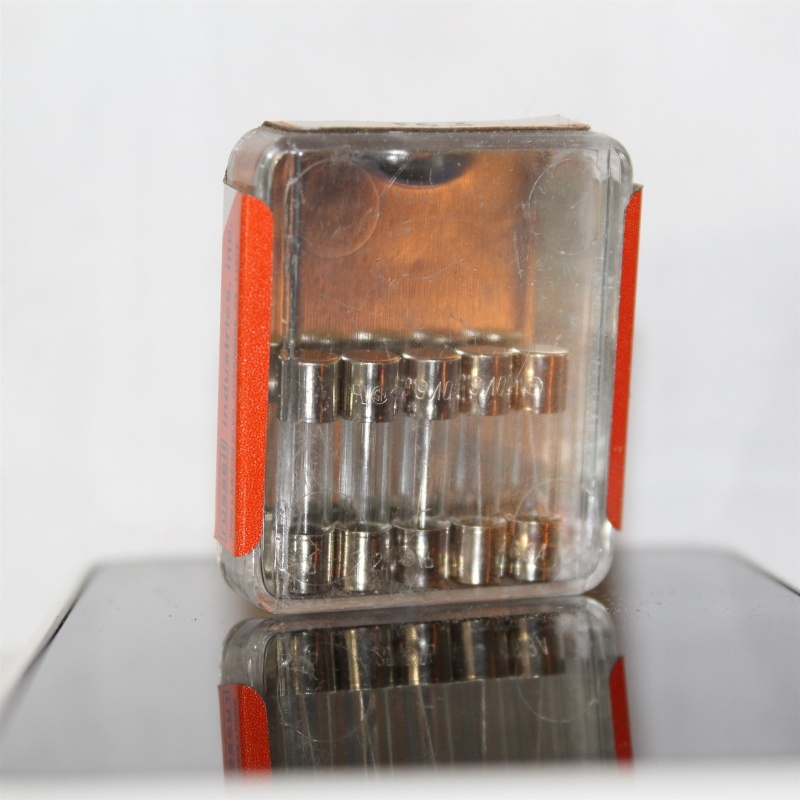 SENECA F 6-3/10 AMP 250V 6.3A GLASS FUSES - PACK OF 5