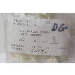 SANYO 432-2-9229-00600 SHELF HOLDER