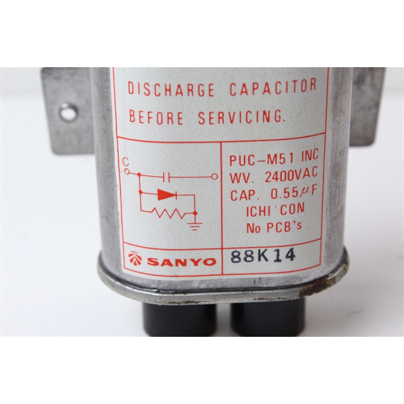 SANYO 4-223S-75500 HIGH VOLTAGE CAPACITOR 88K14