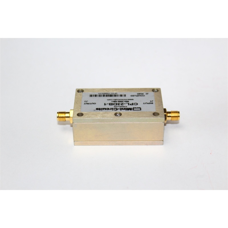 Mini-Circuits Directional Coupler CPL-23DB-1 / 800 - 2000 MHz SMA TYPE SMA RF