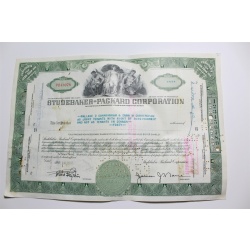 1959 Studebaker-Packard Corporation Stock Certificate 40 Shares P043078