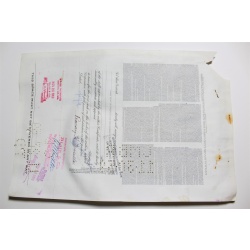 1959 Studebaker-Packard Corporation Stock Certificate 50 Shares Y0198823