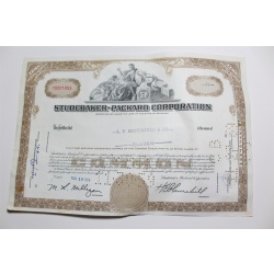 1959 Studebaker-Packard Corporation Stock Certificate 11 Shares Y0201953