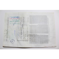 1959 Studebaker-Packard Corporation Stock Certificate 50 Shares Y0186902