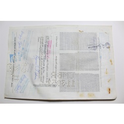 1959 Studebaker-Packard Corporation Stock Certificate 7 Shares Y0173581