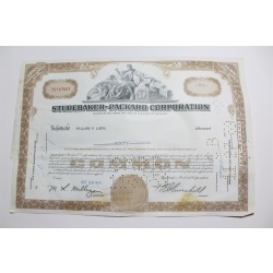 1959 Studebaker-Packard Corporation Stock Certificate 60 Shares Y0187661