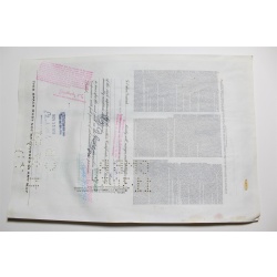 1959 Studebaker-Packard Corporation Stock Certificate 50 Shares Y0195149