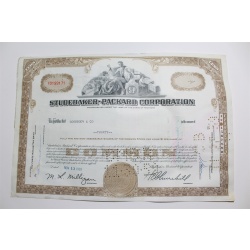 1959 Studebaker-Packard Corporation Stock Certificate 30 Shares Y0199171