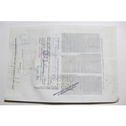 1959 Studebaker-Packard Corporation Stock Certificate 5 Shares Y0194774