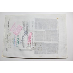 1959 Studebaker-Packard Corporation Stock Certificate 15 Shares Y0198901