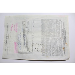 1959 Studebaker-Packard Corporation Stock Certificate 10 Shares Y030992