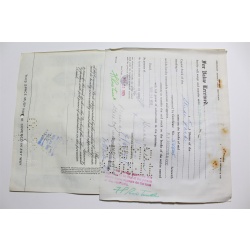 1959 Studebaker-Packard Corporation Stock Certificate 5 Shares P054405