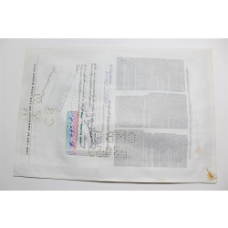 1959 Studebaker-Packard Corporation Stock Certificate 5 Shares Y0200804