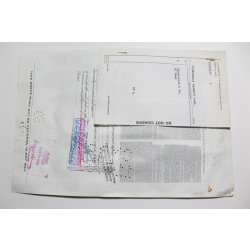 1959 Studebaker-Packard Corporation Stock Certificate 4 Shares Y0202675