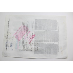 1959 Studebaker-Packard Corporation Stock Certificate 25 Shares Y0194644