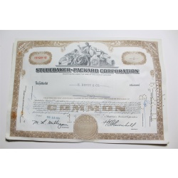 1959 Studebaker-Packard Corporation Stock Certificate 2 Shares Y0198118