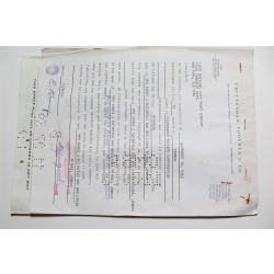 1959 Studebaker-Packard Corporation Stock Certificate 50 Shares Y0199424