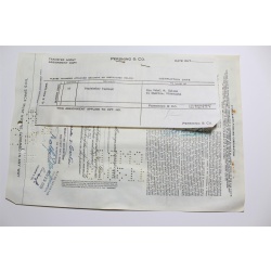 1959 Studebaker-Packard Corporation Stock Certificate 5 Shares P04510