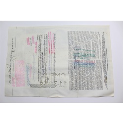 1959 Studebaker-Packard Corporation Stock Certificate 20 Shares P03189