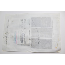 1959 Studebaker-Packard Corporation Stock Certificate 5 Shares Y0202104