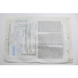 1959 Studebaker-Packard Corporation Stock Certificate 4 Shares Y0163698