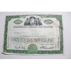 1959 Studebaker-Packard Corporation Stock Certificate 25 Shares Y0131461