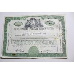 1959 Studebaker-Packard Corporation Stock Certificate 50 Shares P062214