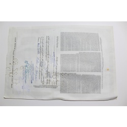 1959 Studebaker-Packard Corporation Stock Certificate 5 Shares Y0150922