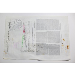 1959 Studebaker-Packard Corporation Stock Certificate 50 Shares Y0197521